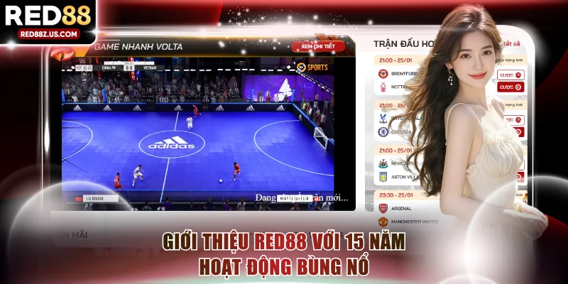 Giới thiệu RED88 với 15 năm hoạt động bùng nổ