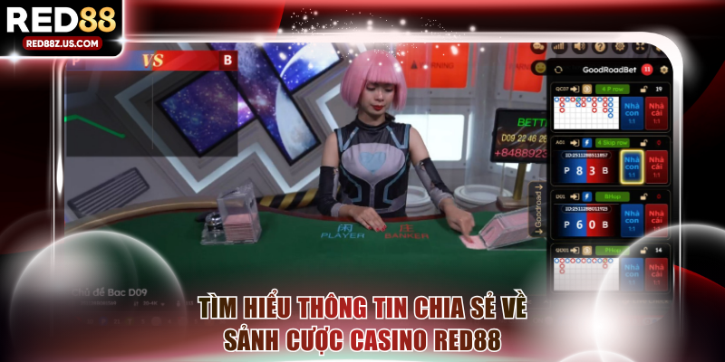 Tìm hiểu thông tin chia sẻ về sảnh cược Casino RED88